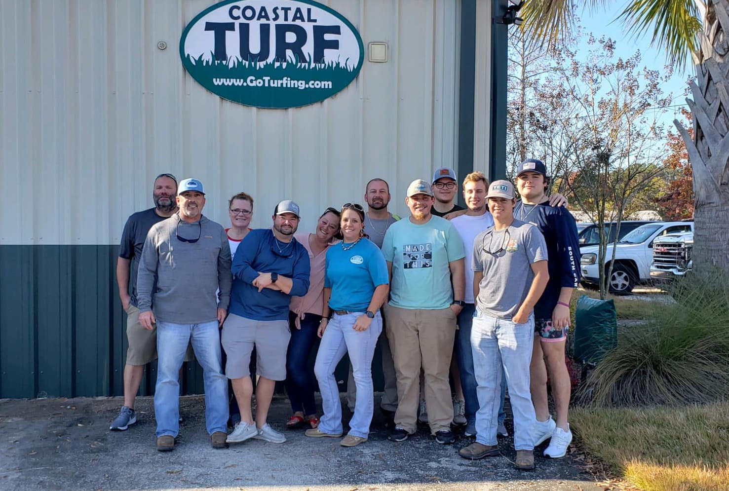 Coastal turf staff.